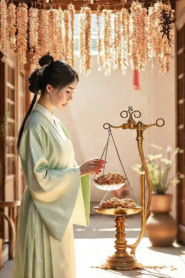 黄豆魔改短剧《锦绣医女》古装短剧封面